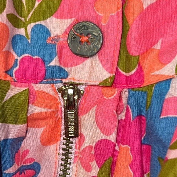 Tracy Feith crazy daisy mini skirt-exposed zipper back-NWT - Picture 8 of 13